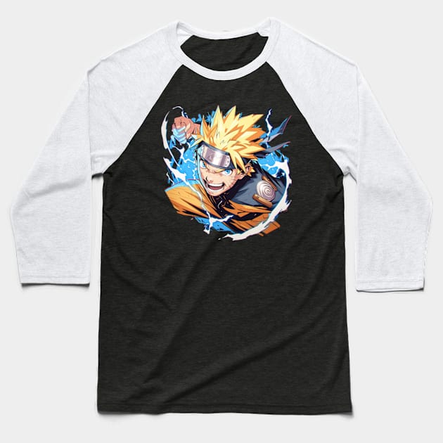 naruto Baseball T-Shirt by peterdora